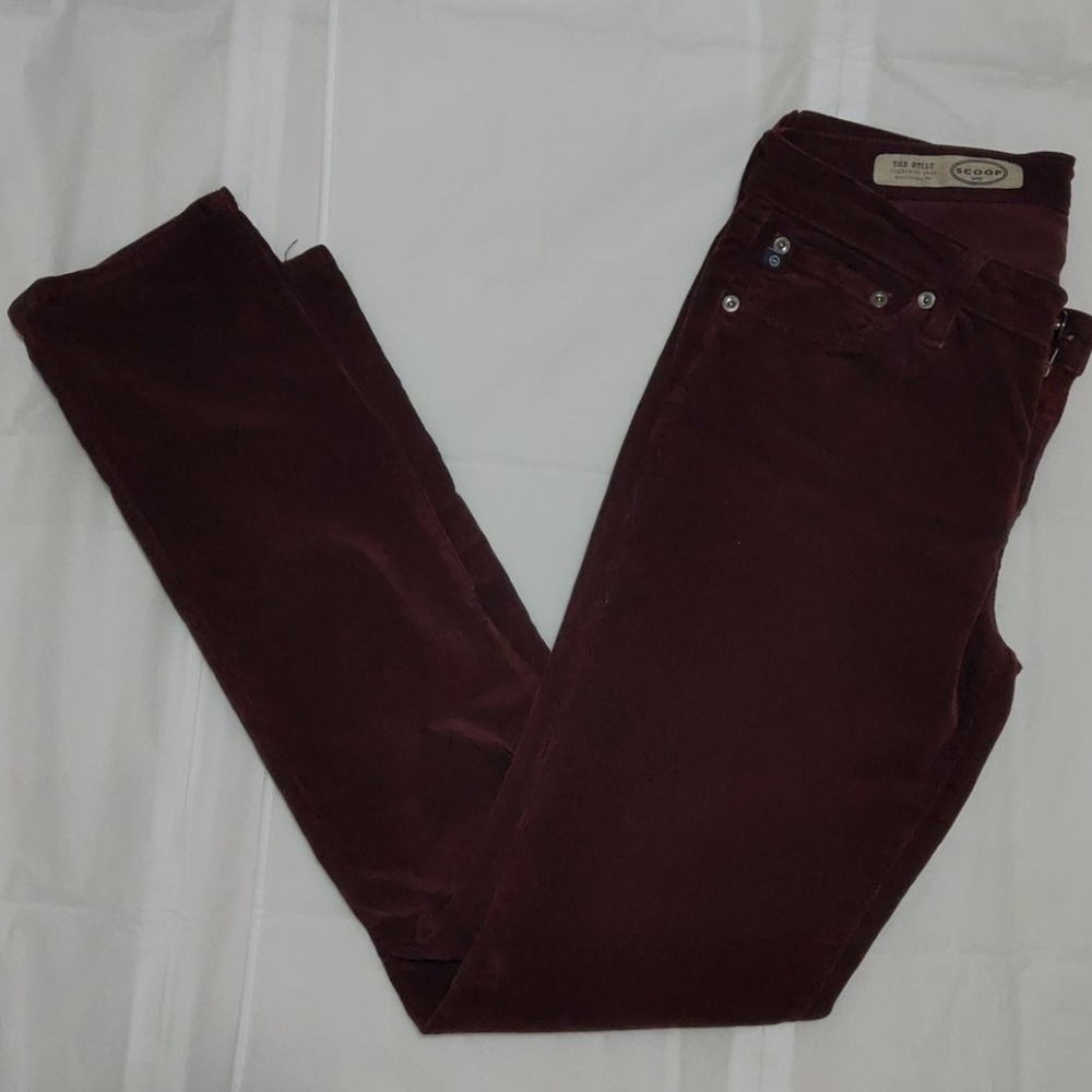 AG The Stilt Cigarette Corduroy Jeans For Scoop